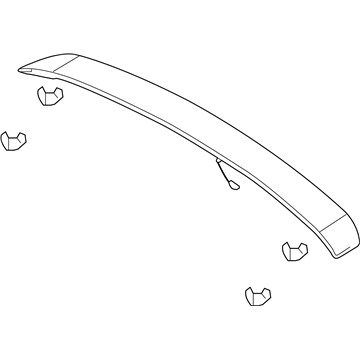 Ford Fusion Spoiler - 8E5Z-5444210-AA