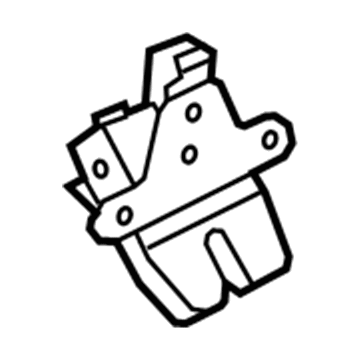 Ford Focus Trunk Lid Latch - BM5Z-5843150-D