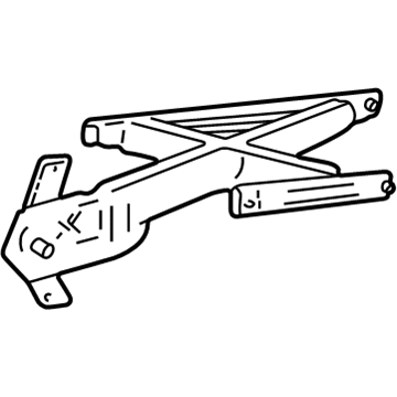Ford XL1Z-7823208-AA Regulator - Window - Less Motor