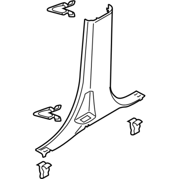 Ford FL3Z-1624346-AG Trim - B Pillar