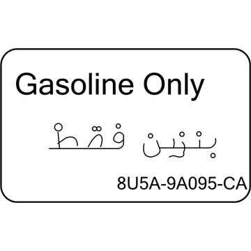 Ford 5U5Z-9A095-A Decal