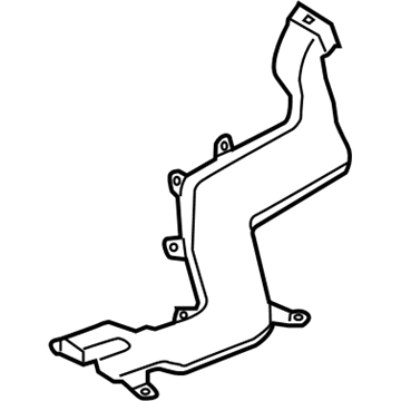 Ford 7T4Z-18C420-B Duct - Heater