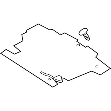 Ford 9E5Z-5413046-BA Mat - Floor