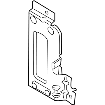 Ford 7A2Z-18888-A Bracket - Radio Mounting - Front