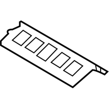 Mercury 6E5Z-18B545-GA Door Assembly - Air Recirculating