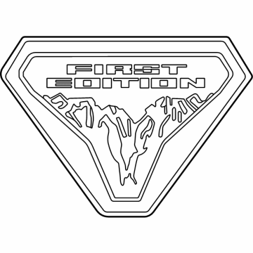 Ford M1PZ-16720-G Name Plate