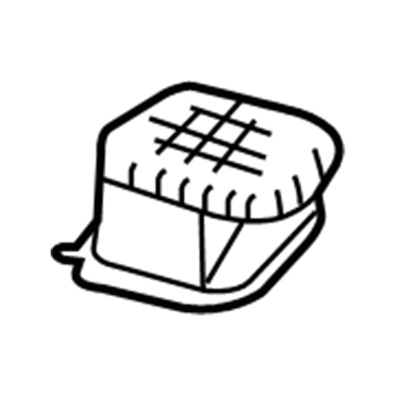 7L1Z-7802408-A Ford Water Deflector Illustration 1 of 1