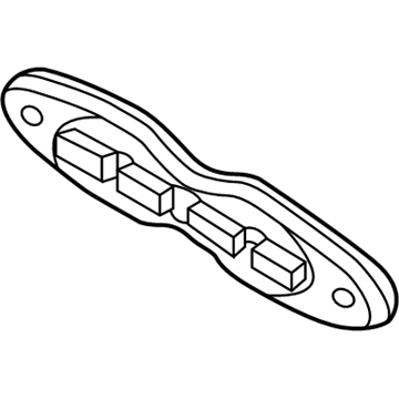 Ford AV6Z-5K291-A Bracket - Exhaust Pipe Mounting