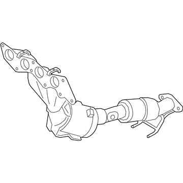 Ford KV6Z-5G232-F Exhaust Manifold And Catalyst