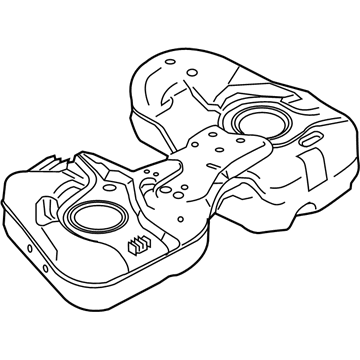 Ford DG1Z-9002-A Tank Assembly - Fuel