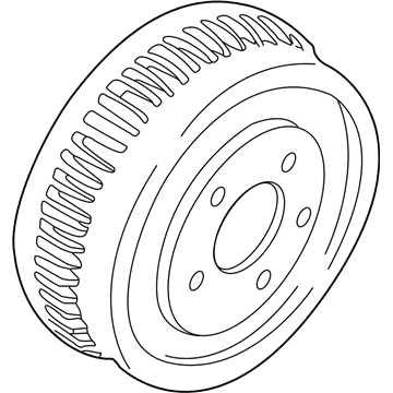 Ford YF1Z-1V126-B Drum - Brake