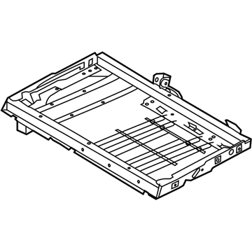 Ford BB5Z-9663161-B Frame And Spring - Rear Seat Cushion