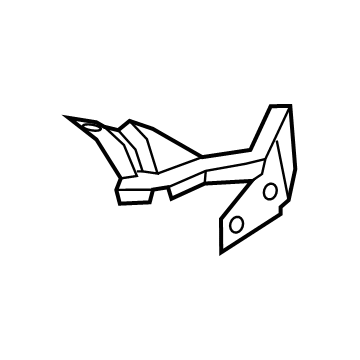 Ford FT4Z-16796-A Hinge Assembly - Hood