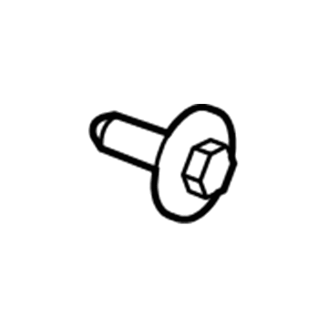 Ford -W708670-S442 Hinge Screw -W708670-S442 Ford Hinge Screw Illustration 1 of 1