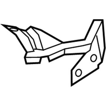 Ford Edge Hood Hinge - FT4Z-16797-A