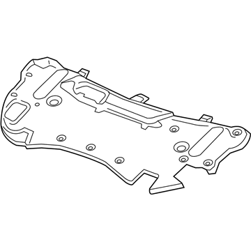 Ford KT4Z-16738-B Insulator KT4Z-16738-B Ford Insulator Illustration 1 of 1