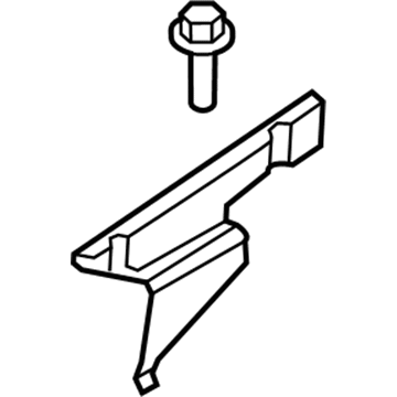 FT4Z-5802038-A Ford Filler Panel, Front Passenger Side Illustration 1 of 1