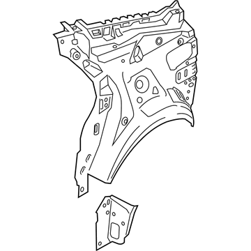 Lincoln HP5Z-5427790-C Reinforcement Assembly - Bodyside
