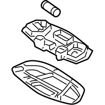 Mercury YF1Z-13776-AA Lamp Assembly - Interior