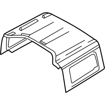 Ford M2DZ-78502G33-CB Panel - Roof Trim - Centre