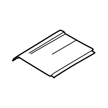 Ford M2DZ-7850284-AA Rail Assembly - Roof Side