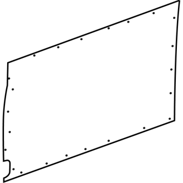 Ford LK4Z-6142410-B Moulding