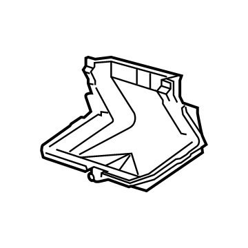 Ford F7UZ-18B299-AB Cover - Heater Blower