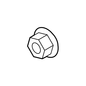 Ford -W717741-S450 Nut And Washer Assembly - Hex.