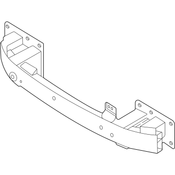 LJ9Z-17757-D Ford Bumper Assembly - Front Illustration 1 of 1