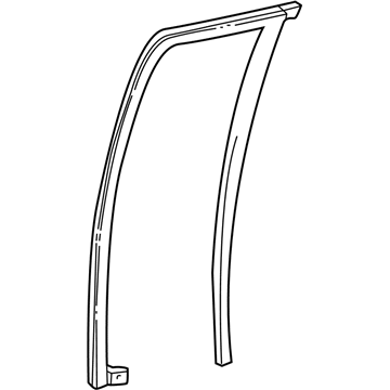 Ford YL1Z-7825766-AB Run Assembly - Glass