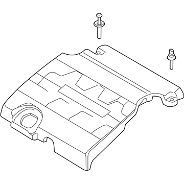 Lincoln MKZ Engine Cover - DP5Z-6A949-C