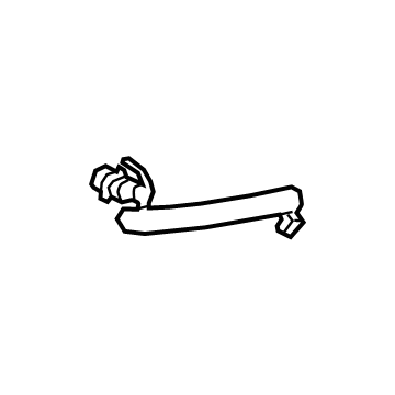 Ford JL3Z-8A505-B Hose, Lower JL3Z-8A505-B Ford Hose, Lower Illustration 1 of 1