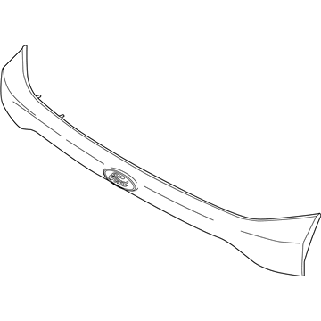 Ford HT4Z-13A565-G Reflector Assembly - Rear