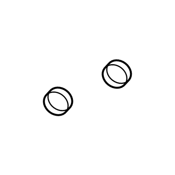 Ford BL3Z-9374-A Mount Plate Seal BL3Z-9374-A Ford Mount Plate Seal Illustration 1 of 1