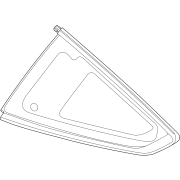 Ford PR3Z-6329710-A Glass - Quarter Window