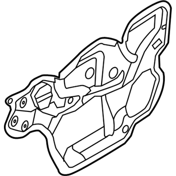 Ford CM5Z-58237A04-C Shield - Water Splash