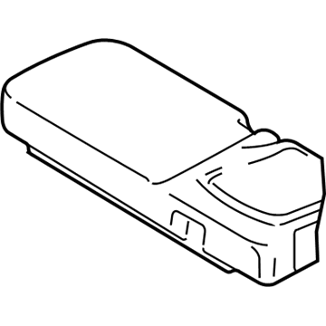 Lincoln 6L7Z-7863805-BD Cover Assembly - Rear Seat