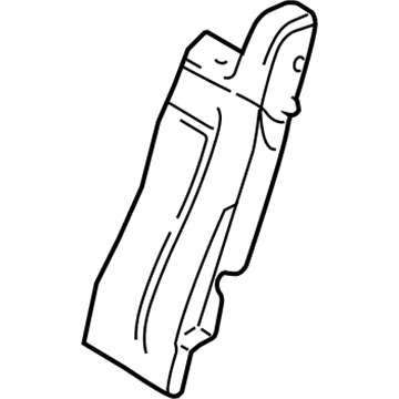 Lincoln 2L1Z-7866801-AB Pad - Rear Seat Back