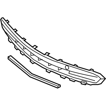 Lincoln DA5Z-17K945-BA Grille - Bumper