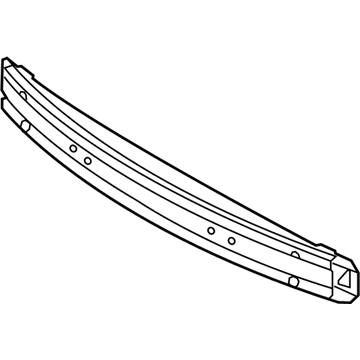 Lincoln DG1Z-17757-A Bumper Assembly - Front