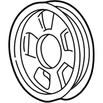 Ford F8TZ-3A733-AA Pulley - Power Steering