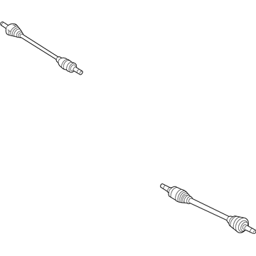 Ford AE5Z-4K138-A Shaft Assembly