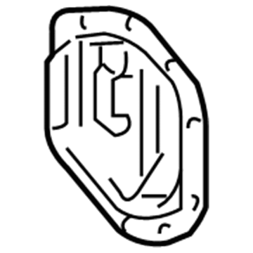Ford 7E5Z-4033-A Cover - Rear Axle Housing