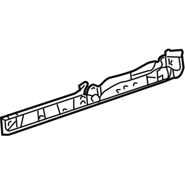 Ford XF2Z-16108A20-AA Member Assembly - Floor Side