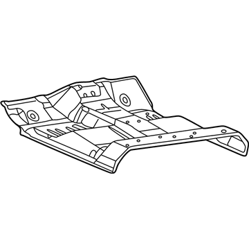 Ford YC3Z-2511000-AA Pan Assembly - Floor
