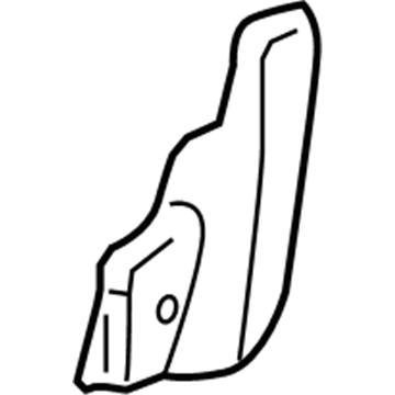 Lincoln 4L7Z-7861350-AAA Cover - Seat Back Latch