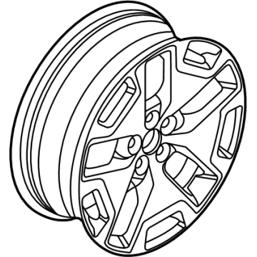 Ford M1PZ-1007-C Wheel Assembly