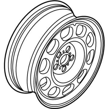 Ford M1PZ-1007-E Wheel Assembly