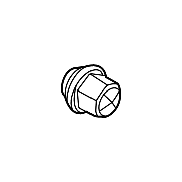 Ford ACPZ-1012-H Nut - Wheel