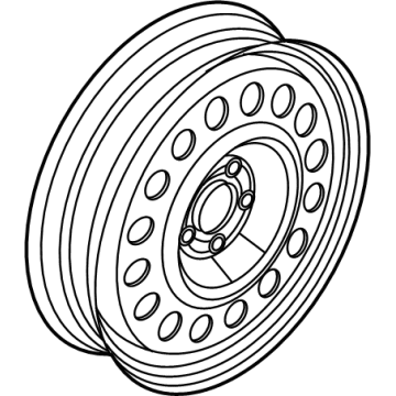 Ford CJ5Z-1015-B Wheel Assembly